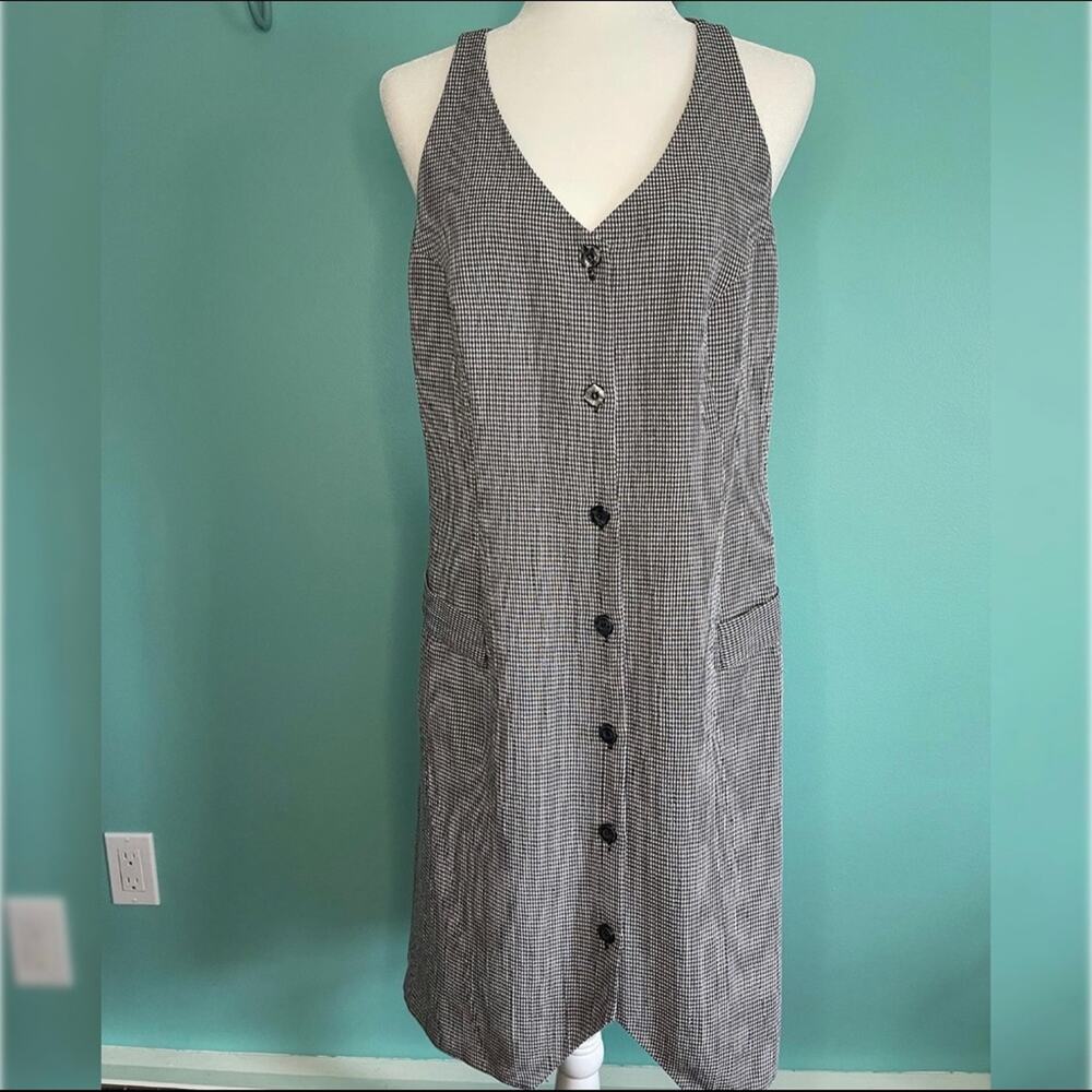 Express brown jumper with leather back